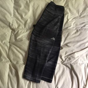 Dark and Light Gray Printed Leggings